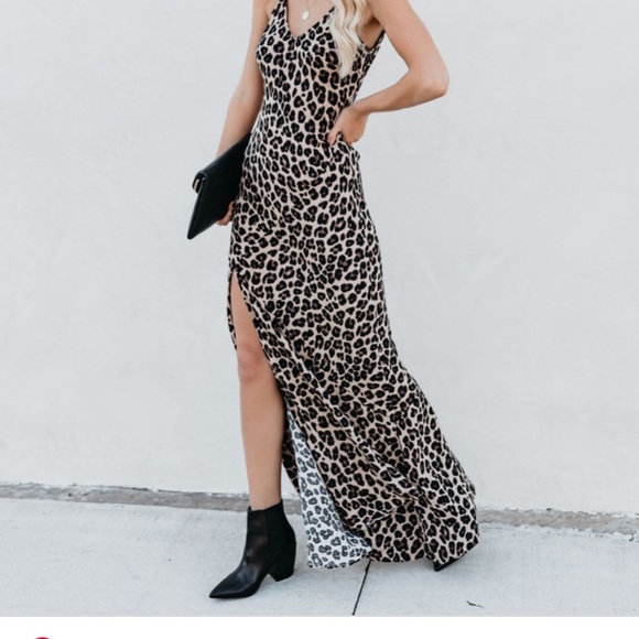 NWT Vici Smokin’ Hot Leopard Cami Dress - Picture 3 of 8